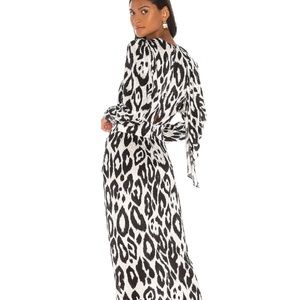 NWOT Ronny Kobo Collection Animal Pattern Dress XS Women